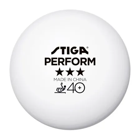 Мяч для наст. тенниса Stiga Perform 3***, 40+, 1113-2110-06, пластик, ITTF Appr., уп.6 шт, бел за 2&nbsp;121.60 ₽ купить в Йошкар-Оле
