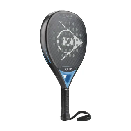 Ракетка для падела Dunlop FX Jr, 10370738, для юниоров, гибрид, графит, черно-голубой за 11&nbsp;019.40 ₽ купить в Йошкар-Оле