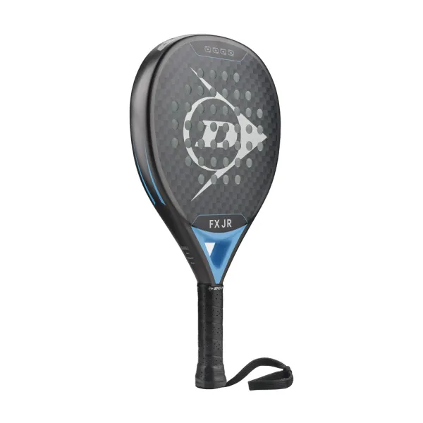 Ракетка для падела Dunlop FX Jr, 10370738, для юниоров, гибрид, графит, черно-голубой за 11&nbsp;019.40 ₽ в Йошкар-Оле