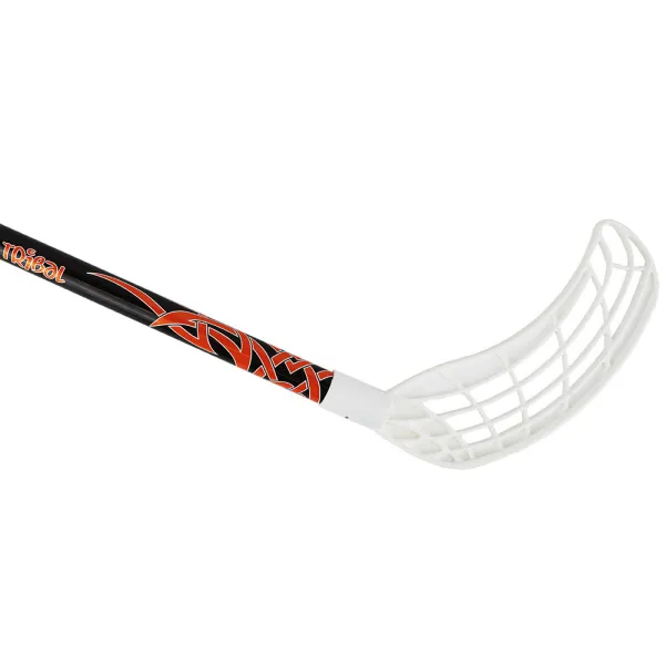 Клюшка для флорбола RealStick Tribal Jr, MR-KF-TR85-WH, 85см,прямой крюк,пластик,черн-бел-оранж за 2&nbsp;237.20 ₽ в Йошкар-Оле