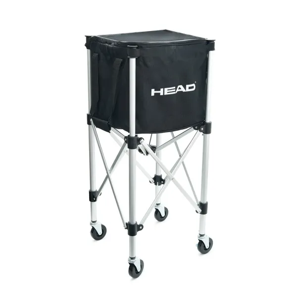 Корзина для теннисных мячей HEAD TT7003, на 125 мячей,с сумкой-переноской, складная, металл, черный за 6&nbsp;942.80 ₽ в Йошкар-Оле