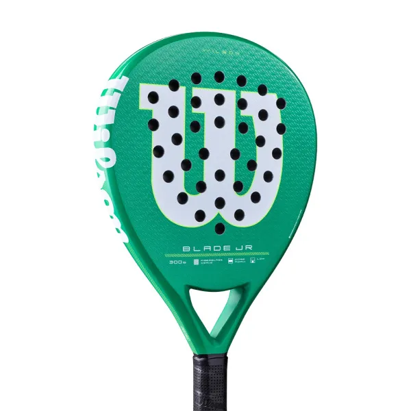 Ракетка для падела WILSON Blade Jr  V4 Padel, WR213811U0, для начин-х, стекловолокно, зеленый за 14&nbsp;934.50 ₽ в Йошкар-Оле
