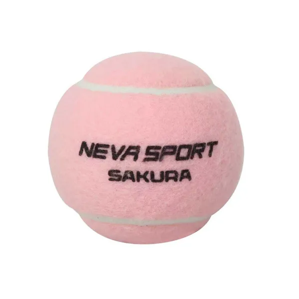 Мяч для падела NS Sakura, UAA2, уп.3 шт, сукно, нат.резина, розовый за 824.50 ₽ в Йошкар-Оле