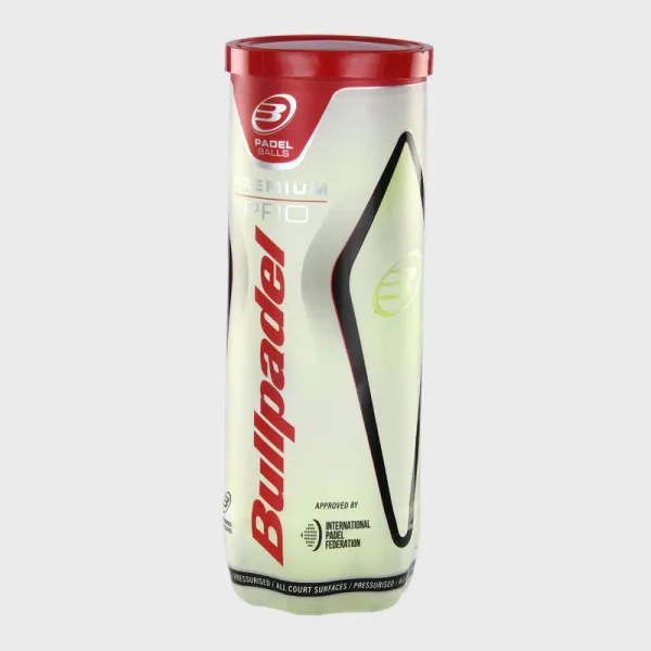 Мяч для падела BULLPADEL Premium PRO, 471959, уп.3 шт, FIP Approved, войлок, нат.резина,желтый за 1&nbsp;094.80 ₽ в Йошкар-Оле