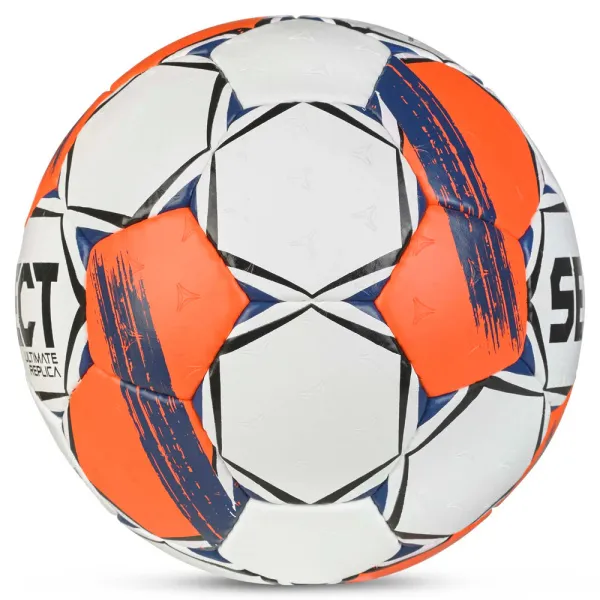 Мяч ганд. SELECT Ultimate Replica v25, 3572858745, р.3(Senior), ПУ,руч.сш, бел-оранж-т.син за 5&nbsp;373.70 ₽ в Йошкар-Оле