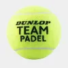 Мяч для падела Dunlop Team Padel, 601553, уп.3 шт, сукно, нат.резина,желтый за 1&nbsp;110.10 ₽ купить в Йошкар-Оле