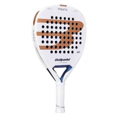 Ракетка для падела BULLPADEL Pearl 27, 497249, для проф-в, стекловолокно,карбон, бело-золотистый за 44&nbsp;319 ₽ купить в Йошкар-Оле