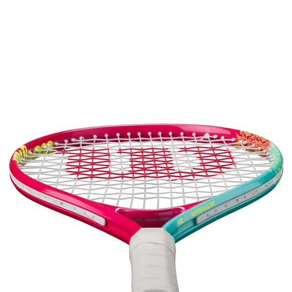 Ракетка б/т дет. Wilson Intrigue Jr 21, WR180510U, для дет.5-6лет, алюминий,со струн.,розово-бирюзов за 5&nbsp;271.70 ₽ в Йошкар-Оле