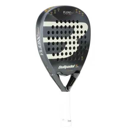 Ракетка для падела BULLPADEL Flow Legend, 494405, для профессионалов, стекловолокно,черно-белый за 31&nbsp;307.20 ₽ купить в Йошкар-Оле