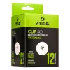 Мяч для наст. тенниса Stiga Cup ABS, 1110-2510-12, диам.40+мм, пластик, упак. 12 шт, белый за 1&nbsp;774.80 ₽ купить в Йошкар-Оле