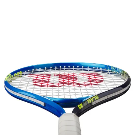 Ракетка б/т дет. Wilson Slam Jr 25, WR171810U, для детей 8-10лет, алюминий,со струнами, сине-голубой за 5&nbsp;271.70 ₽ купить в Йошкар-Оле