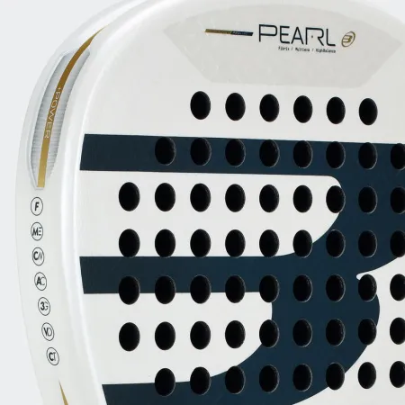 Ракетка для падела BULLPADEL Pearl 26, 493804, для профессионалов, карбон, бело-серый за 35&nbsp;929.50 ₽ купить в Йошкар-Оле