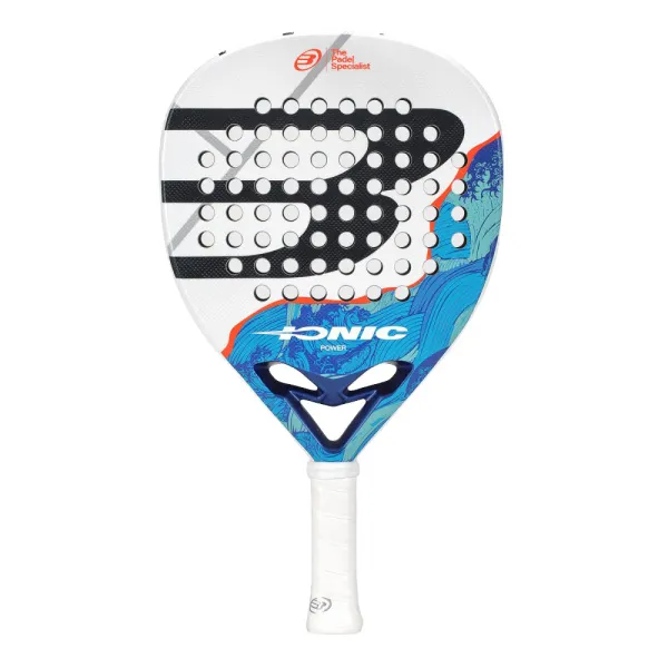 Ракетка для падела BULLPADEL Ionic Power 26, 494411, для продв. игроков, стекловолокно, сине-белый за 28&nbsp;944.20 ₽ в Йошкар-Оле