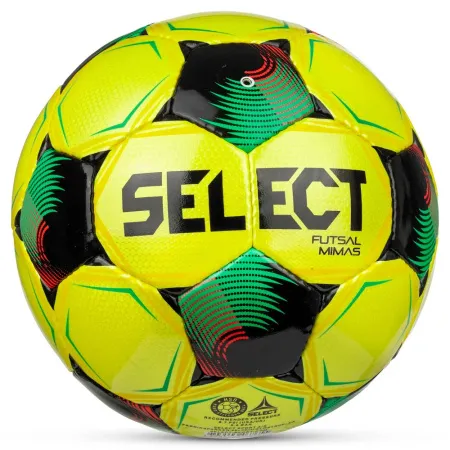 Мяч футзал. SELECT Futsal Mimas V26, 1053471007, р.4,FIFA Basic, 32п, ПУ, руч.сш, желто-зелено-черн. за 6&nbsp;113.20 ₽ купить в Йошкар-Оле