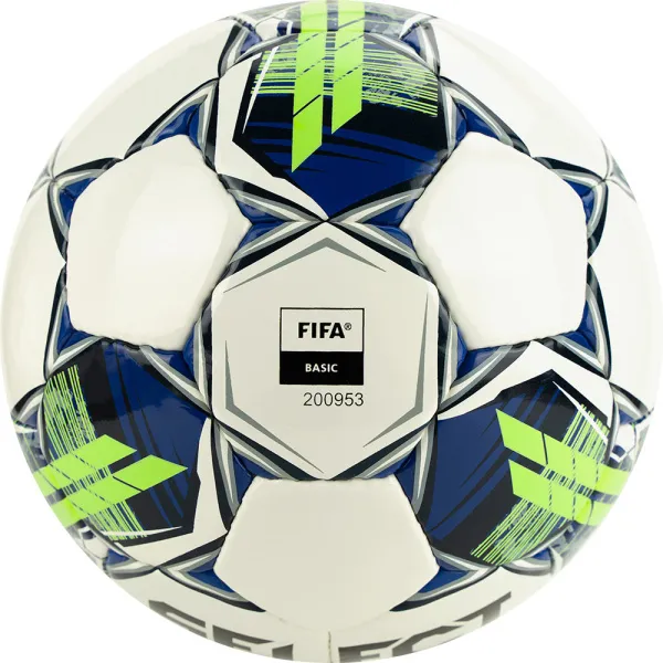 Мяч футзал. SELECT Futsal Master Shiny V22, 1043460004, р.4, Basic,32п, гл.ПУ, руч.сш,бел-син-зел за 7&nbsp;539.50 ₽ в Йошкар-Оле