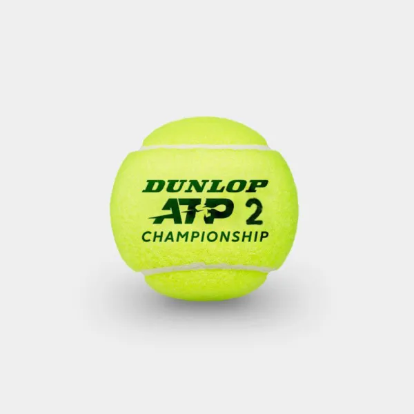 Мяч теннисный Dunlop ATP Championship 3B, 601626, уп.3ш, одобр. ITF, нат.резина,фетр. за 943.50 ₽ в Йошкар-Оле