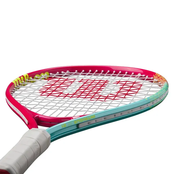 Ракетка б/т дет. Wilson Intrigue Jr 21, WR180510U, для дет.5-6лет, алюминий,со струн.,розово-бирюзов за 5&nbsp;271.70 ₽ в Йошкар-Оле