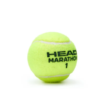 Мяч теннисный HEAD Marathon 3B, 578183, крафт. упак.3шт, без давления, фетр, нат.резина,желтый за 1&nbsp;055.70 ₽ купить в Йошкар-Оле