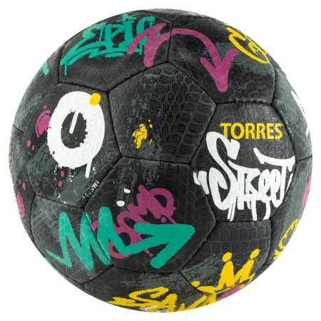 Мяч футб. TORRES Street, F023225, р.5, 32 пан.. рез., 4 подкл. слоя, руч. сшив., черно-мультиколор за 2&nbsp;713.20 ₽ купить в Йошкар-Оле
