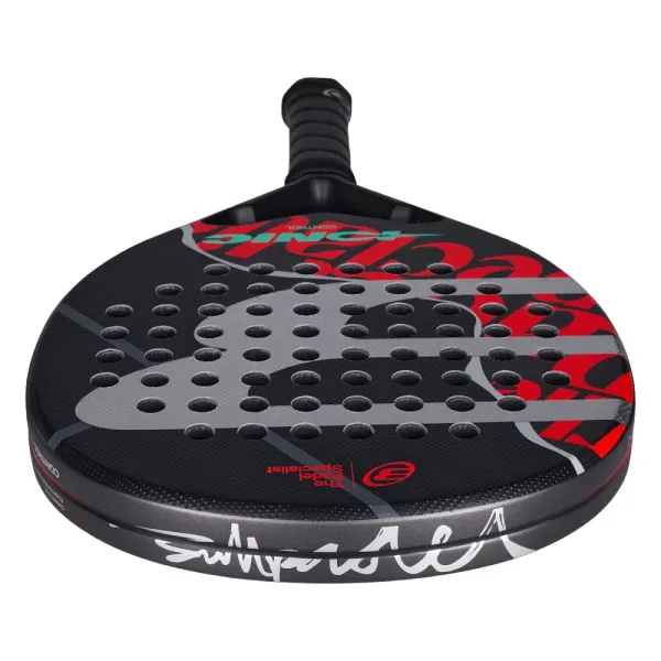 Ракетка для падела BULLPADEL Ionic Control 26, 494412, для продв. игроков, карбон, черно-красный за 33&nbsp;734.80 ₽ в Йошкар-Оле