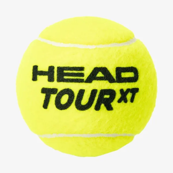 Мяч теннисный HEAD Tour XT 4B, 570824, уп.4 шт,одобр.ITF,сукно,нат.резина,желтый за 1&nbsp;489.20 ₽ в Йошкар-Оле