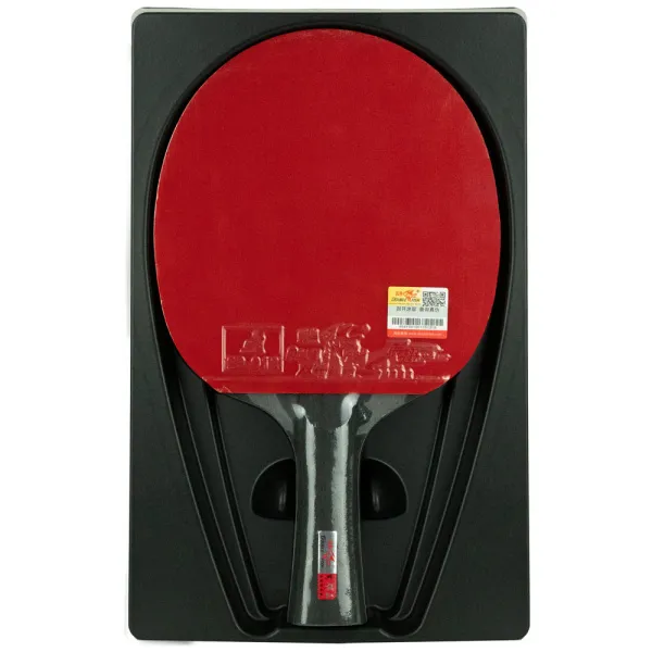 Ракетка для н/т DOUBLE FISH Black Carbon King Racket 5*****, для професс.,ITTF Appr.,накл.2,1,мм за 6&nbsp;434.50 ₽ в Йошкар-Оле