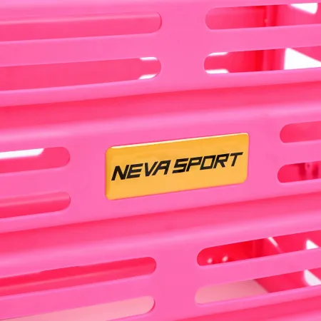 Корзина для теннисных мячей NEVA SPORT, UEA1_P, на 75 мячей, пластик, розовый за 5&nbsp;778.30 ₽ купить в Йошкар-Оле