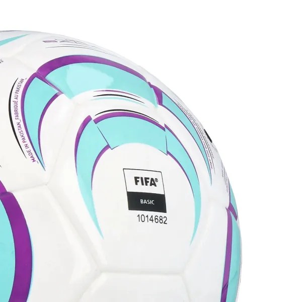 Мяч футзал. ADIDAS Tiro League Sala JW1526, р.4, FIFA Basic, 32 пан, ТПУ, термосш., бело-бирюз-фиол за 4&nbsp;833.10 ₽ в Йошкар-Оле