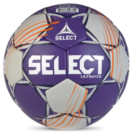 Мяч ганд. SELECT Ultimate Official EHF V24, 1612858999, Senior(р.3), EHF Appr, ПУ, руч.сш, фиол-сер за 15&nbsp;504 ₽ купить в Йошкар-Оле