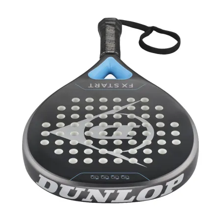 Ракетка для падела Dunlop FX Start, 10370737, для начинающих, гибрид, графит, черно-синий за 13&nbsp;175 ₽ купить в Йошкар-Оле