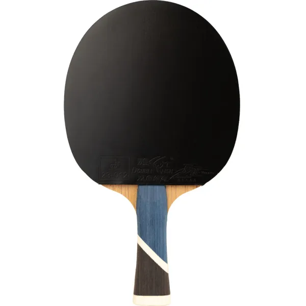 Ракетка для н/т DOUBLE FISH 5A+C, для продвин, ITTF Appr, накл. 2,1 мм, конич. ручка+ 2 мяча V40+мм за 2&nbsp;779.50 ₽ в Йошкар-Оле