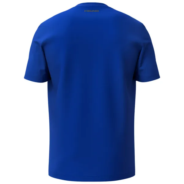 СЦ*Футболка мужская HEAD Club Original T-Shirt M 811855-Ro-S, р.S, хлопок,полиэстер,эластан, синий за 2&nbsp;888.30 ₽ в Йошкар-Оле