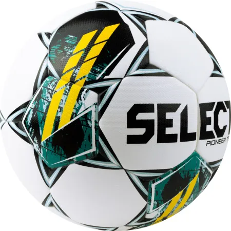 Мяч футб. SELECT Pioneer TB V23, 0865060005, р.5, FIFA Basic, 32п, ПУ, термосш, бело-зелено-желтый за 5&nbsp;684.80 ₽ купить в Йошкар-Оле