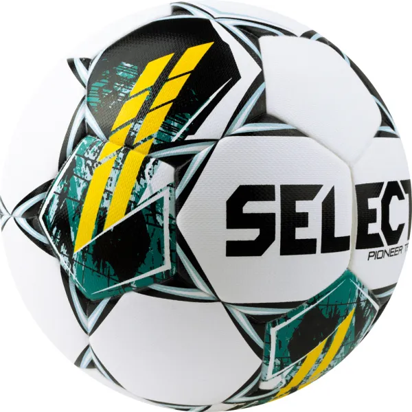 Мяч футб. SELECT Pioneer TB V23, 0865060005, р.5, FIFA Basic, 32п, ПУ, термосш, бело-зелено-желтый за 5&nbsp;684.80 ₽ в Йошкар-Оле