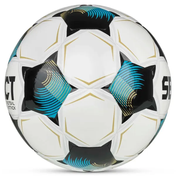 Мяч футзал. SELECT Futsal Attack V26, 1073471009, р.4, 32п, ПУ, руч.сш, бело-сине-черный за 5&nbsp;295.50 ₽ в Йошкар-Оле