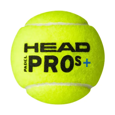Мяч для падела HEAD Padel Pro S+, 540303, уп.3 шт, FIP Approved, войлок,нат.резина,желтый за 933.30 ₽ купить в Йошкар-Оле