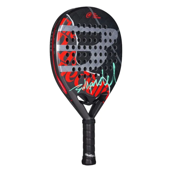 Ракетка для падела BULLPADEL Ionic Control 26, 494412, для продв. игроков, карбон, черно-красный за 33&nbsp;734.80 ₽ в Йошкар-Оле