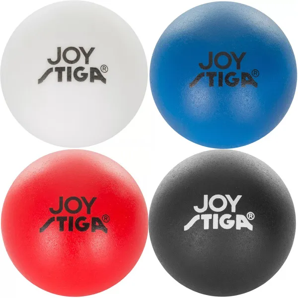 Мяч для наст. тенниса Stiga Joy, 1110-5240-04, диам. 40+мм, пластик, упак. 4 шт, мультиколор за 1&nbsp;286.90 ₽ в Йошкар-Оле