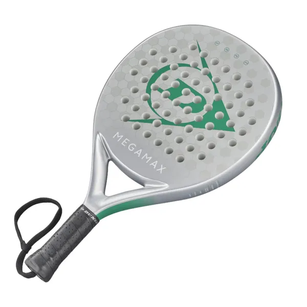 Ракетка для падела Dunlop Megamax Silver, 10370741, для начинающих, графит, серебристый за 11&nbsp;740.20 ₽ в Йошкар-Оле