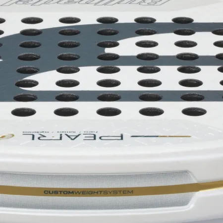 Ракетка для падела BULLPADEL Pearl 26, 493804, для профессионалов, карбон, бело-серый за 35&nbsp;929.50 ₽ купить в Йошкар-Оле