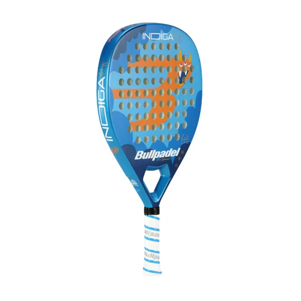 Ракетка для падела BULLPADEL Indiga Jr Boy 26, 494422, для начинающих, стекловолокно,сине-оранжевый за 10&nbsp;480.50 ₽ в Йошкар-Оле