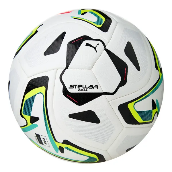Мяч футб. PUMA Stellar Goal, 08506401, р.5, FIFA Basic, 16 пан, ТПУ, маш. сшивка, белый, мультиколор за 5&nbsp;661 ₽ в Йошкар-Оле