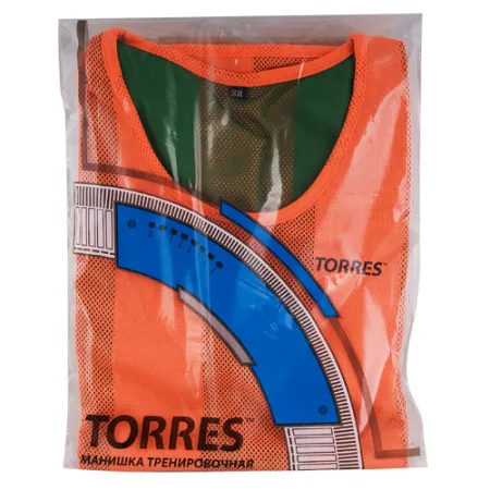 Манишка детская TORRES двухсторонняя, TR11949O/G, р.Jr, тренировочная, полиэстер, оранж-зелен за 1&nbsp;026.80 ₽ купить в Йошкар-Оле