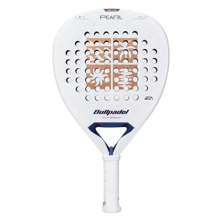 Ракетка для падела BULLPADEL Pearl 27, 497249, для проф-в, стекловолокно,карбон, бело-золотистый за 44&nbsp;319 ₽ купить в Йошкар-Оле