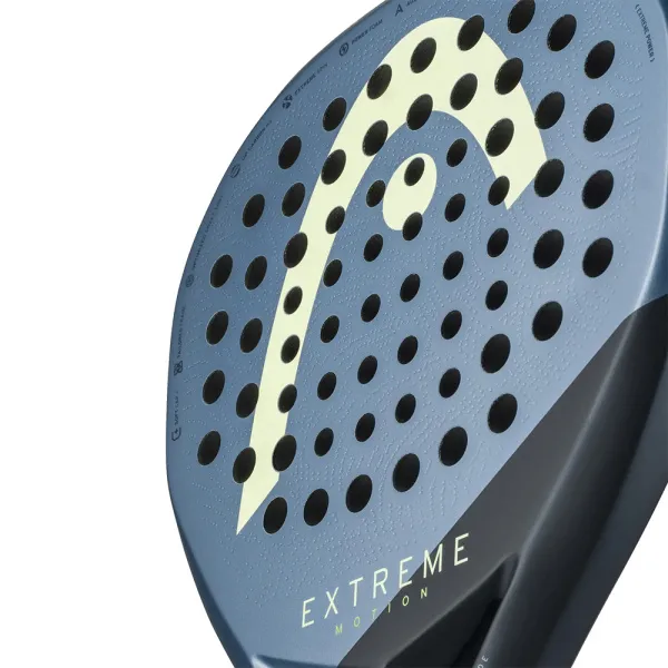 Ракетка для падела HEAD Extreme Motion, 223135, для профессионалов, углеродное волокно, темно-синий за 26&nbsp;894 ₽ в Йошкар-Оле