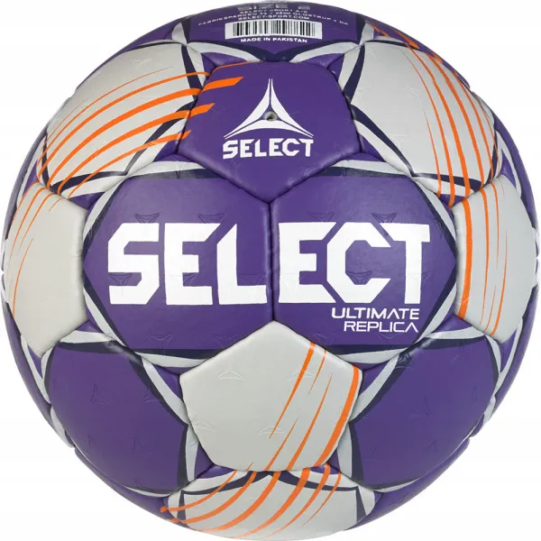 Мяч ганд. SELECT Ultimate Official EHF V24, 1612858999, Senior(р.3), EHF Appr, ПУ, руч.сш, фиол-сер за 15&nbsp;504 ₽ в Йошкар-Оле