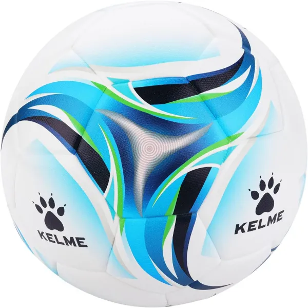 Мяч футб. KELME Vortex 18.2, 8301QU5021-113, р.5, 32 панели, ПУ, термосшивка, бело-синий за 6&nbsp;045.20 ₽ в Йошкар-Оле
